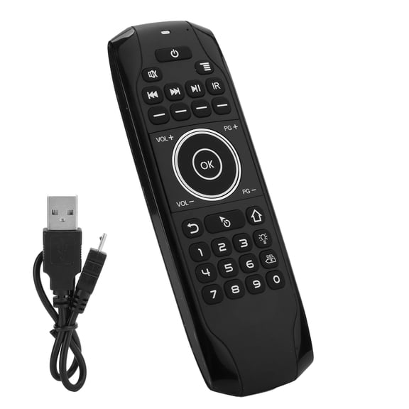 Sorven Air Remote Control Mouse Air Remote Mouse, Air Remote Mouse with Backlight Stable Connection for Smartphone for Laptop for TVs