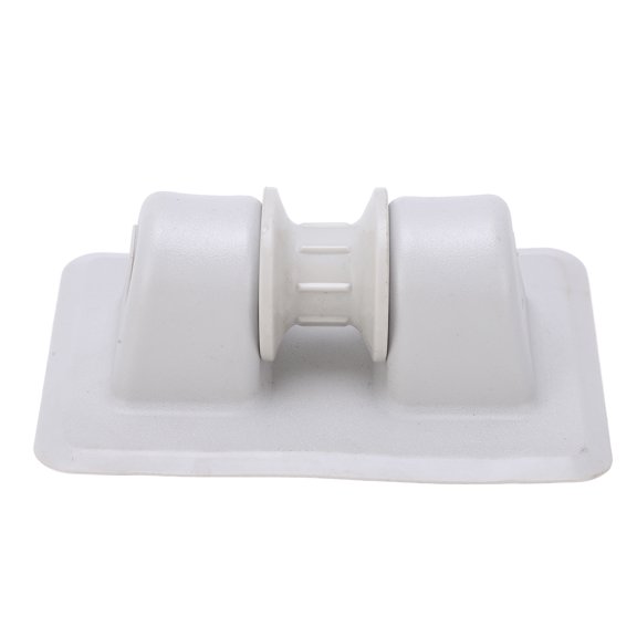 Sorven Anchor Roller sturdy PVC Plastic Anchor Roller for Fishing Boats, Easy Install, Suitable for All Pulley Track Boats, Pulley Track