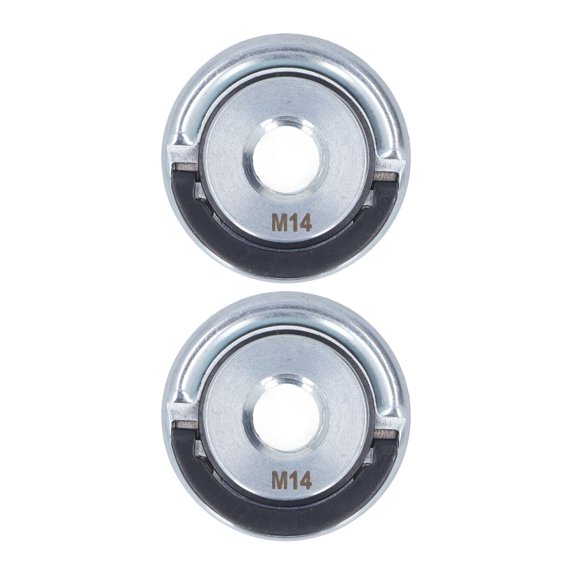 Sorven Angle Grinder Flange Nut Angle Grinder Metal Lock Nut, 2Pcs Angle Grinder Flange Nut for Grinding