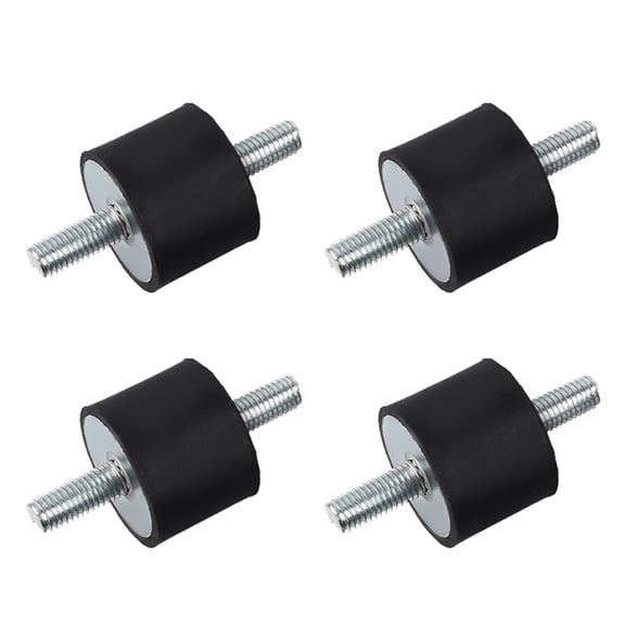 Sorven Anti Vibration Isolator Mount Air Compressor Pump Vibration Rubber Mount Shock Damper M10 40x30 for Air Compressors Engines Gasoline Engines