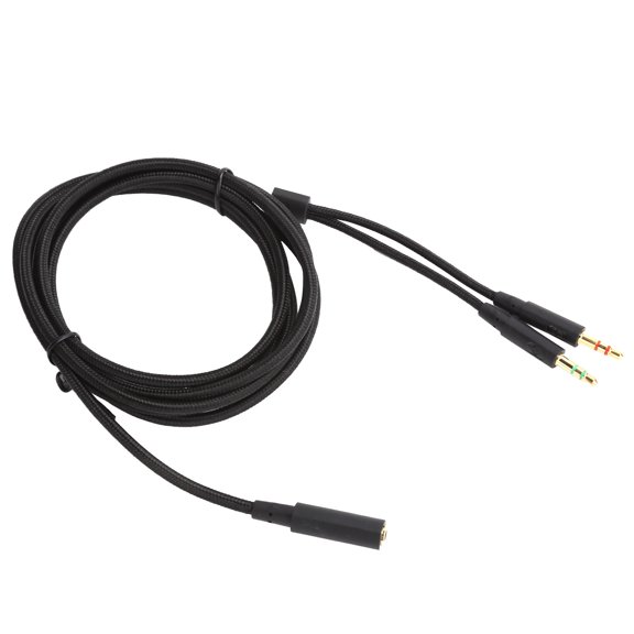 Sorven Audio Adapter Cable 2in 1 Adapter Headphone Audio Cable Fit for Cloud Stinger/Cloud Mix/Cloud