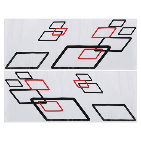 Sorven Auto Body Styling Decoration CAR BODY SIDE STICKER PVC DECALS sturdy SPORT STYLING DECORATION AUTO TRUCK RACING
