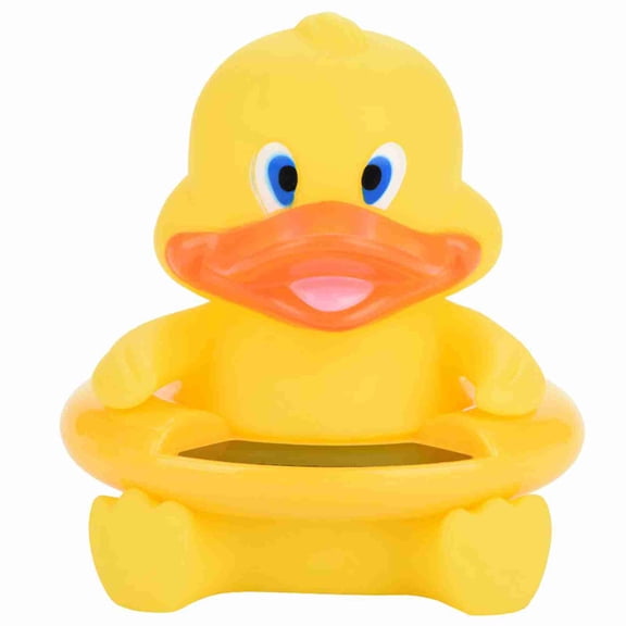 Sorven Bath Thermometer Baby Bath Thermometer, Temperature Display Floating Cute Animal Thermometer for Baby Bath with Swim Toy, Easily Read Water for Bathing Fun, The