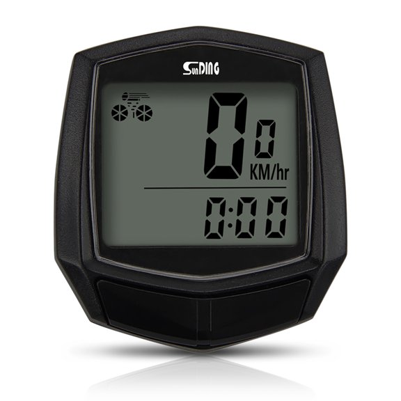 Sorven Bike SpeedometerCycle Computer Wired Type Bike Computer Rainproof LCD Screen Computer
