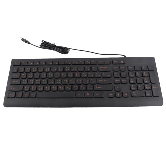 Sorven Bilingual Chinese English Keyboard Chinese Keyboard, USB Interface Computer Keyboard Wired for Office