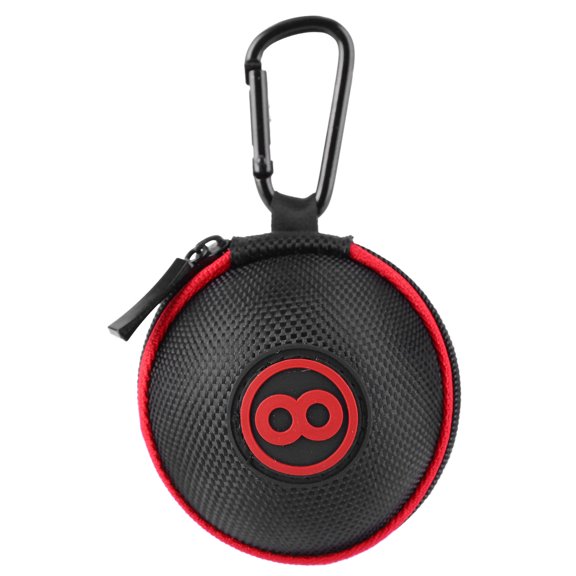 Sorven Billiard Carry CaseBilliard Bag, Portable Ball Holder Carrying Case with Hook for 57mm Ball Protector Accessory