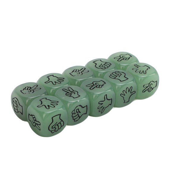 Sorven Board Game SetLuminous Lightweight Finger Guessing Set for Board Game Fun