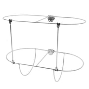 Sorven Boat Holder Double Rack, Boat Fenders Holder Rack Foldable 304 Stainless Steel for 7/8in To 1in Rail for Marine