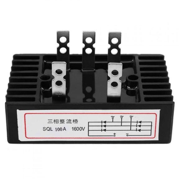 Sorven Bridge Rectifier Diode Diode Bridge Rectifier, 100A 1600V Three Phase Bridge Rectifier, for Power Supply