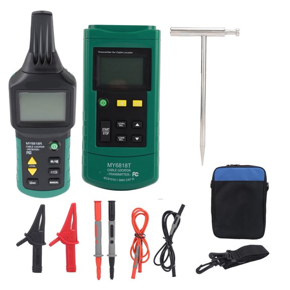 Sorven Cable Detector Cable Short Circuit Finder, Cable Detector Digitally Coded Signal for Electric Power Supply System for Electrician for Building Construction