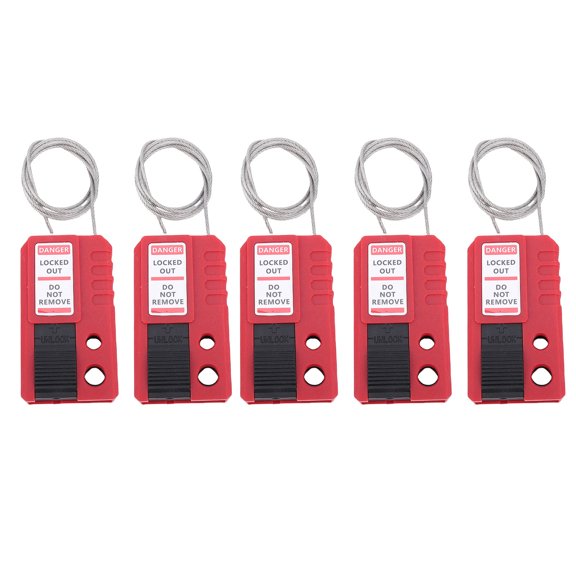 Sorven Cable Lockout Tagout Lockout Tagout Cable Lock Multifunctional Adjustable Industrial Loto Micro Cable Lock for Machinery