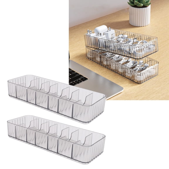 Sorven Cable Management BoxClear Cable Box,Cable Management Box,Clear Power Cord,Electronics for Office,Electronics Box,Clear Cable Box