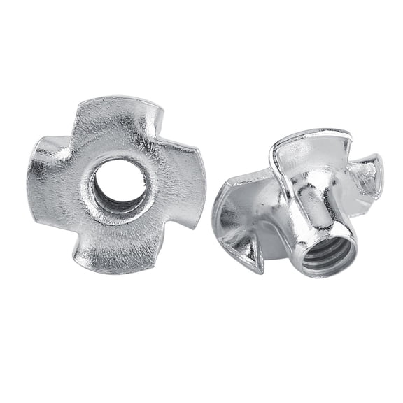 Sorven Captive T Nut Carbon Steel Zinc Plated T Nuts with 5 Sizes, Woodworking Furniture
