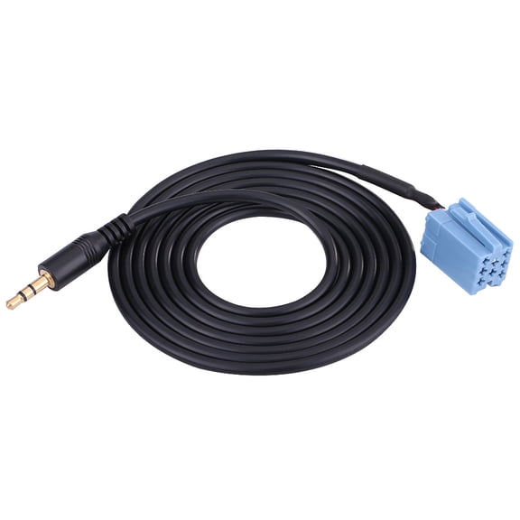 Sorven Car Audio Adapter Car Aux In Adapter Cable, 3.5mm AUX Input Audio Music Cable for B5 with 150cm Cable Length for Bravo CD Player L3