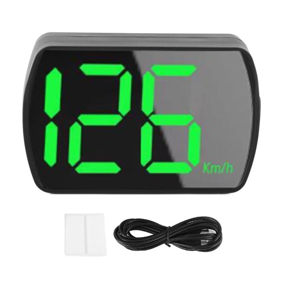 Sorven Car HUD Display Digital Speed Display, Universal Fit Car HUD Speedometer KM MPH for Truck SUV Bus Motorcycle