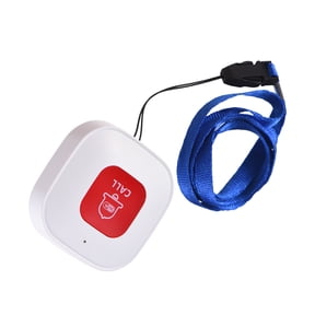 Sorven Caregiver Pager WiFi Emergency Call Button Mini Portable Emergency Button Rechargeable Wireless WiFi Pager Nurse Alert Button Support 2.4G Wi-Fi Alarm Push Shared by Multiple People App Mobile