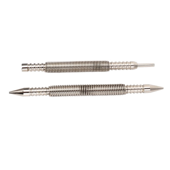 Sorven Center Punch Dual Head Nail Setter, Nail Setter and Hinge Pin Punch Set Bearing Steel for Metal
