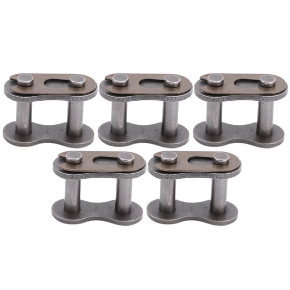 Sorven Chain Link Spare Parts5PCS Chain Master Links, Racing Chain Wear-resisting with 5pcs Chain Link for Bike Mini Bike Karting Pit ATV Scooter for Most People