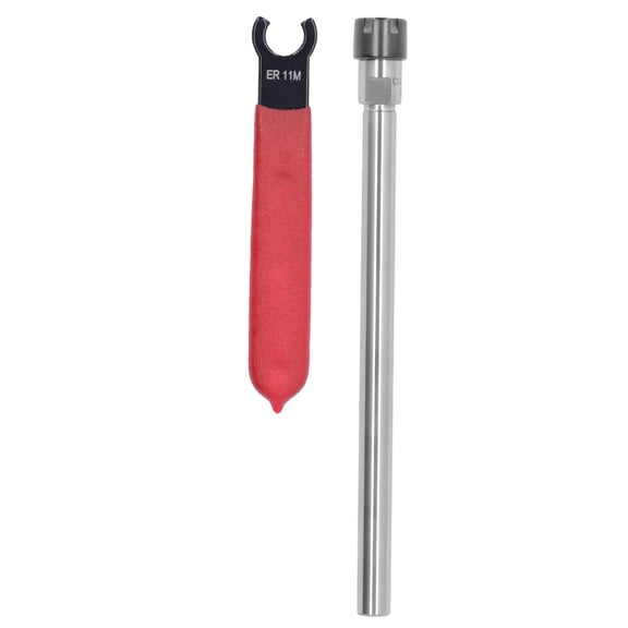 Sorven Collet Chuck Holder 40Cr Straight Collet Chuck Holder, ER11 1-7mm Clamping Range CNC Milling Tool with Stable Structure, Long Service Life for Machine Tool Processing