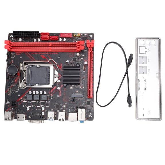 Sorven Computer MotherboardITX Motherboard, 2xDDR3 Motherboard for Replacement