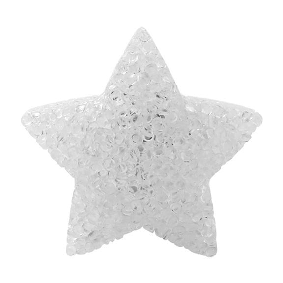 Sorven Concert Star Lamp Stars Shape Night Light, Acrylic Handheld Star Shape Light for Dance Performances Yellow Light