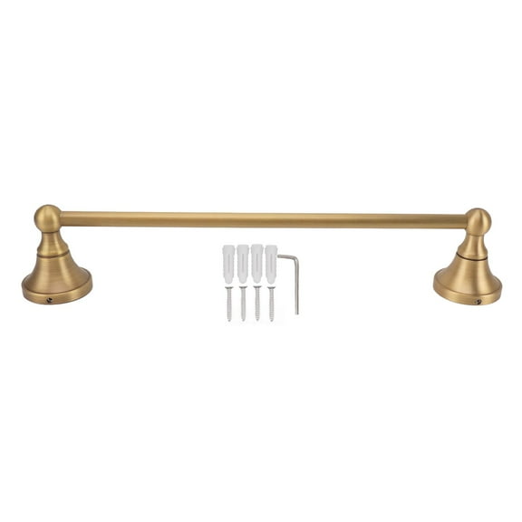 Sorven Copper Towel Rail Towel Rack, Erosion Towel Bar for Bathroom