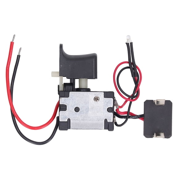 Sorven Cordless Drill Trigger Drill Trigger Switch, 7.2-24V 16A Cordless Drill Trigger Switch for Power Tool