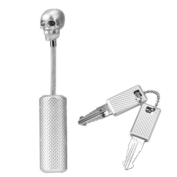 Sorven Customs Password Lock Skull Lock, High Practicality Profect Gift for Outdoor