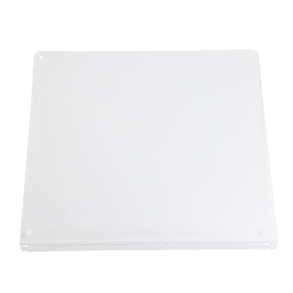 Sorven Cutting Board for Countertop Transparent Acrylic Cutting Board, Anti Slip Acrylic Cutting Board for Countertop 45x60x3cm
