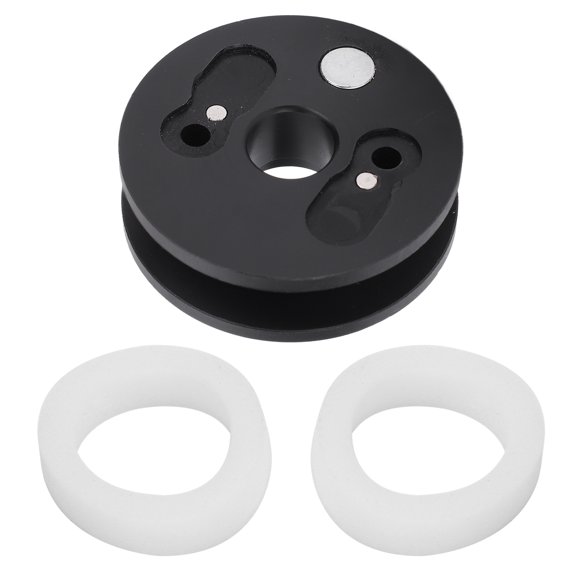 Sorven Cycling Chain Roller Cycling Chain Keeper Roller, Small Bike Hub Tensioner Cleaning Tool with Sponge Rings for Chain Maintenance
