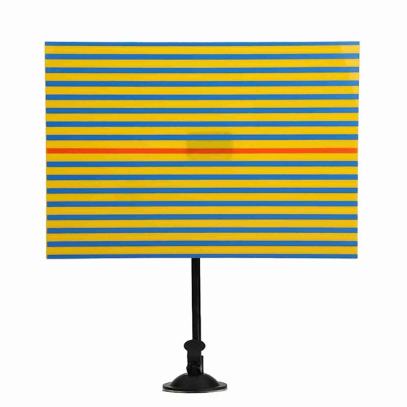 Sorven Dent Repair Tool Dent Repair Tool, Reflects Dents, Yellow and Blue Line Board For Automotive Dent Removal with Strong Suction Cup Base, Suitable for Hail Damage Repair