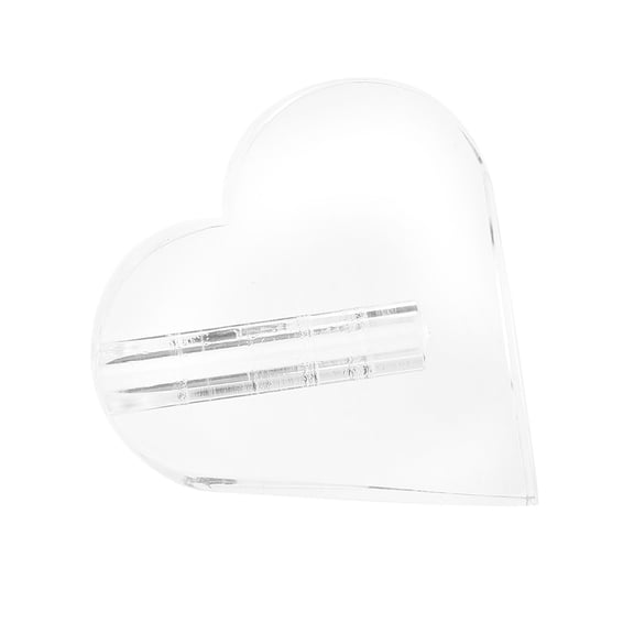Sorven Desktop Rose Stand Rose Display Stand, Acrylic Base Flower Transparent Base for Home Decoration