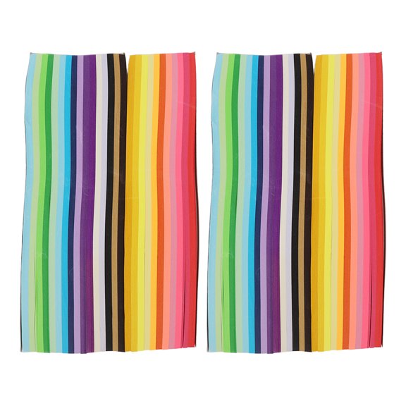 Sorven Double Sided Star Paper Star Paper Strips, Star Paper DIY for Children for School Events