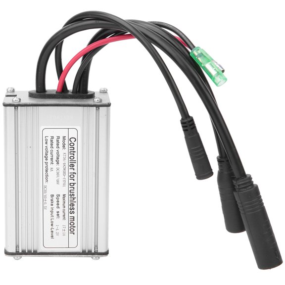 Sorven E scooter Controller36V/48V Controller, Motor Brushless Waterproof Adapter with Hall, Aluminum Alloy Electric Scooter Controller for E Bicycle