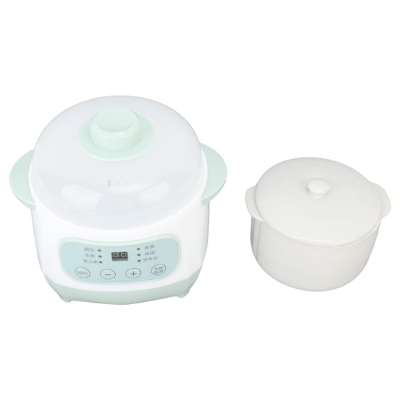 Sorven Electric Slow CookerSlow Cooker,Electric Slow Cooker,Slow Stew Cooker,Round Slow Cooker,Slow Cooker with Digital Timer,Mini Slow Cooker