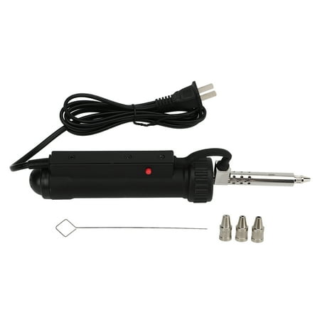 Sorven Electric Solder Tin Sucker Electric Solder Tin Sucker, US Plug 110-220V Desoldering Pump 30W for Repair