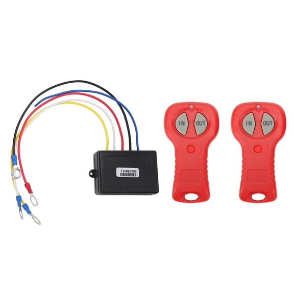 Sorven Electric Winch Controller Wireless Winch Remote Control, DC12V 24V Winch Controller Kit for Truck for SUV for ATV