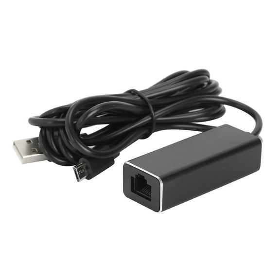 Sorven Electrical Accessory Rj45 Micro USB to RJ45 Ethernet Adapter 10/100Mbps Conversion for TV Sticks
