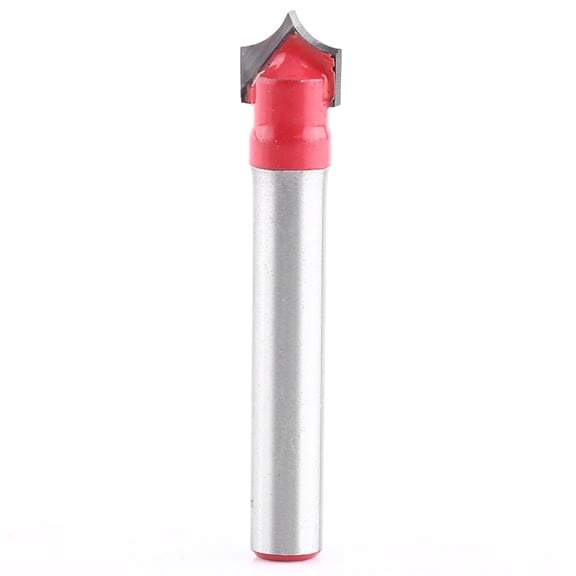 Sorven End Mill Router 6mm Shank 3D CNC Engraving V Groove Needle Tip Router Bits Woodworking Bit Carving Tool8mm