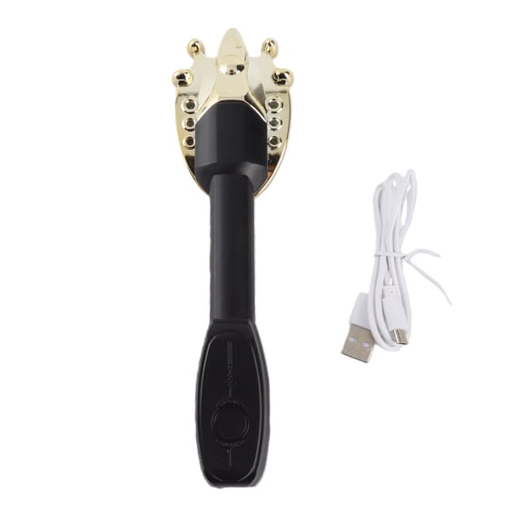 Sorven Extendable Back Scratcher Electric Back Scratcher, 45cm Electric Back Scratch Tool Telescopic for Home Black