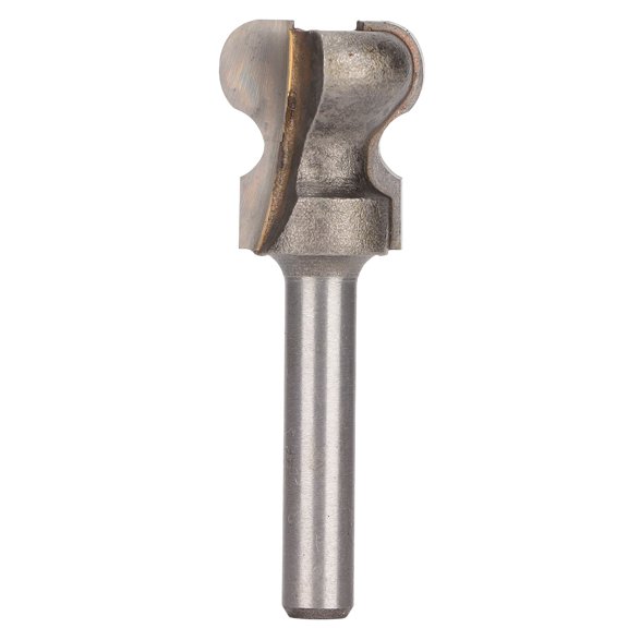 Sorven Finger Pull Bit Finger Pull Drawer Bit, Grinding Carbide Bit with 1/4in Round Shank for Cork Wood, CNC Cutting, and Non Laminated Particleboard