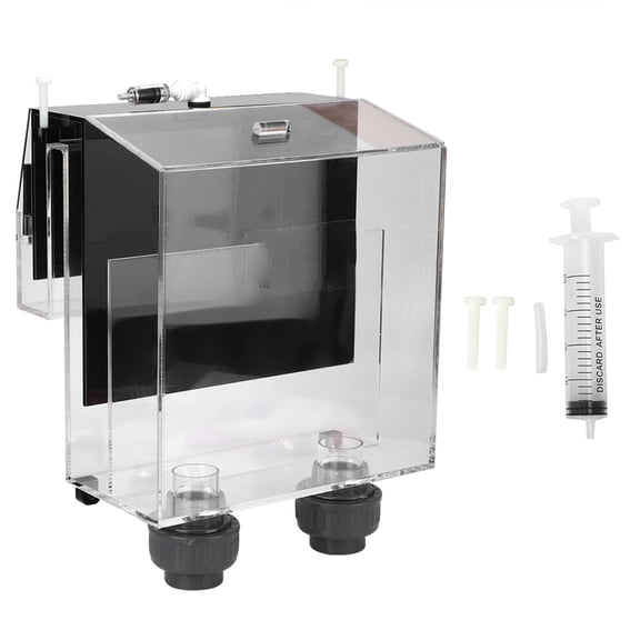 Sorven Fish Siphon Overflow Box Overflow Box for Aquariums, Inlet Overflow Box High Light Transmittance for Recycled Water and Increase Oxygen