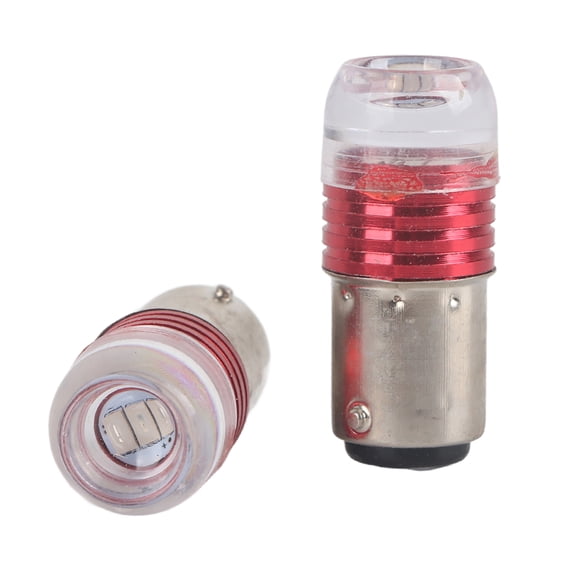 Sorven Flashing Tail Brake Lights 2Pcs Red 1157 2357 LED Brake Tail Lights, 360 Degree Output for Car, with Stop Light Function, Easy Installation, Sealed Design