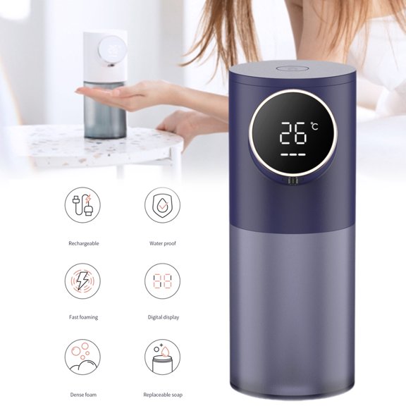 Sorven Foaming Handwash Machine Automatic Soap Dispenser, 320ml Touchless Handwash Machine for Bathroom