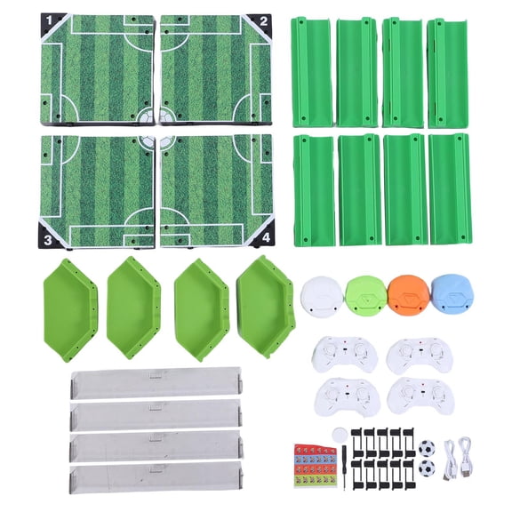 Sorven Football Table Interactive Game Game Soccer Board Game Remote Control Foosball Desktop Game Interactive Sports Game for Game Rooms Home Party