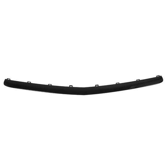 Sorven Front Lower Bumper Trim Front Lower Lip Trim, Front Bumper Lower Trim Panel Stylish Middle for CLA-Class C118 AMG Line Pre-Facelift 2020-2023 Gloss Black: 1778854302