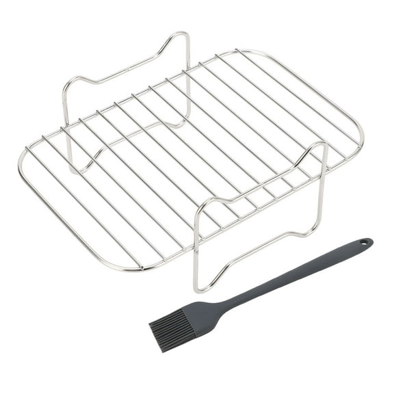 Sorven Fryer Rack for Ningja Foodi DZ201 Fryer Rack, Fryer Dehydrator Rack Stainless Steel for Pizza