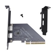 Sorven GPU External Graphics CardPCIe 4.0 X8 To Oculink Card, External SFF 8612 Adapter Card Plug and Play for NVMe SSD GPU EGPU