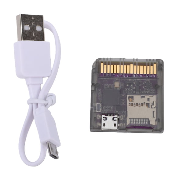 Sorven Game Flash Card Reader Open Source Game Card Reader Fit for DS Consoles 6MB/s Dual Power Supply Game Flash Card Reader Support for RP2040 MCU