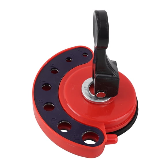 Sorven Glass Tile Hole Saw Adjustable Hole Saw Drill Bit Guide Glass Ceramic Tile Hole Locator with Lever Operated Vacuum Base for Drilling Tiles Floors